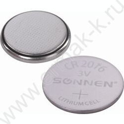 Батарейка Lithium CR2016 "таблетка, дисковая, кнопочная" /1 шт, блистер, NEW | Фото 2