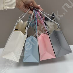 Пакет подарочный 23*18*10см. "Пастель" /ассорти NEW | Фото 4