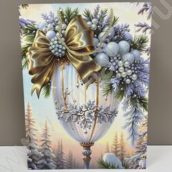 Пакет подарочный 40*30*12см. "Новый год, золотой" /ассорти NEW | Фото 2