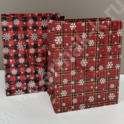 Пакет подарочный 23*18*10см. "Зимний" /ассорти NEW | Фото 2