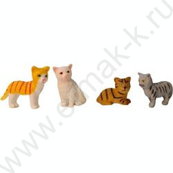 Игрушка для детей из полимерных материалов Котики NEW | Фото 1