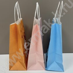Пакет подарочный крафт 21*15*8см. "Котята /ассорти NEW | Фото 3