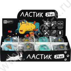 Ластик "Городские истории" термопластичная резина ассорти NEW | Фото 4