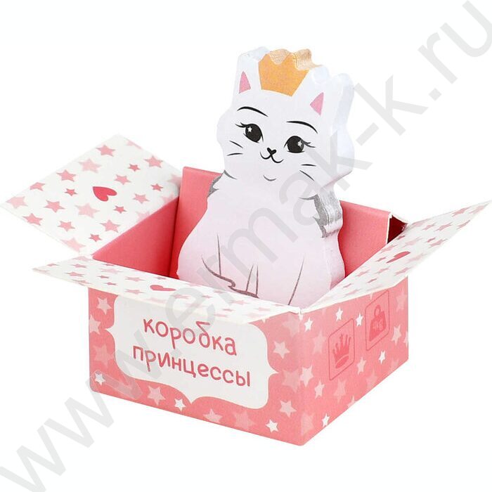 Стикеры-закладки бумажные 25*40мм /40шт В домике.Королева кошек /вырубка NEW | Фото 2