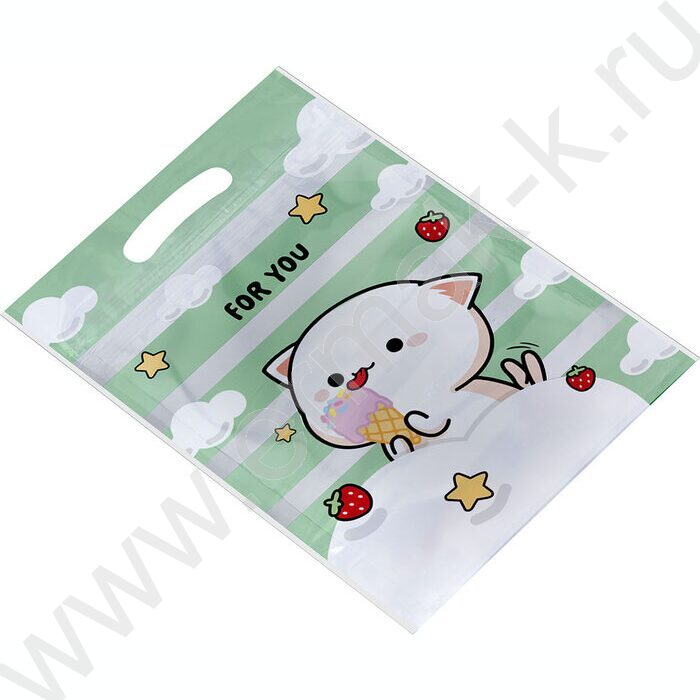 Пакет подарочный 15*22см "Забавные котята", zip-lock /набор 35шт. NEW | Фото 5