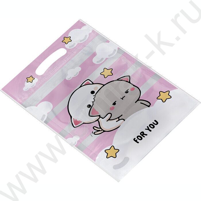 Пакет подарочный 15*22см "Забавные котята", zip-lock /набор 35шт. NEW | Фото 7