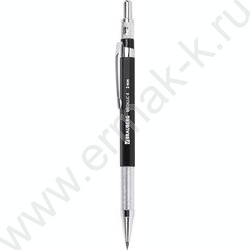 Карандаш механический 2,0мм НВ METALLIC-X 20 в наборе с 12 грифелями NEW | Фото 1