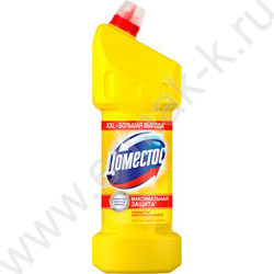 Чистящее средство универсальное Domestos "Лимонная свежесть" 1,5л /гель NEW | Фото 1