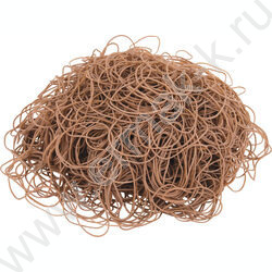 Резинка банковская /1000г 60мм каучук 100% /натуральный цвет | Фото 2
