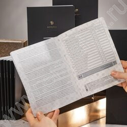 Тетрадь предметная 48л Набор 12шт "Черное золото" /ламинация цв.Soft-touch  3D фольга/ NEW | Фото 6