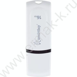 Съемный носитель информации 16GB USB Flash Drive <USB 2.0> белый "Paean" NEW | Фото 1