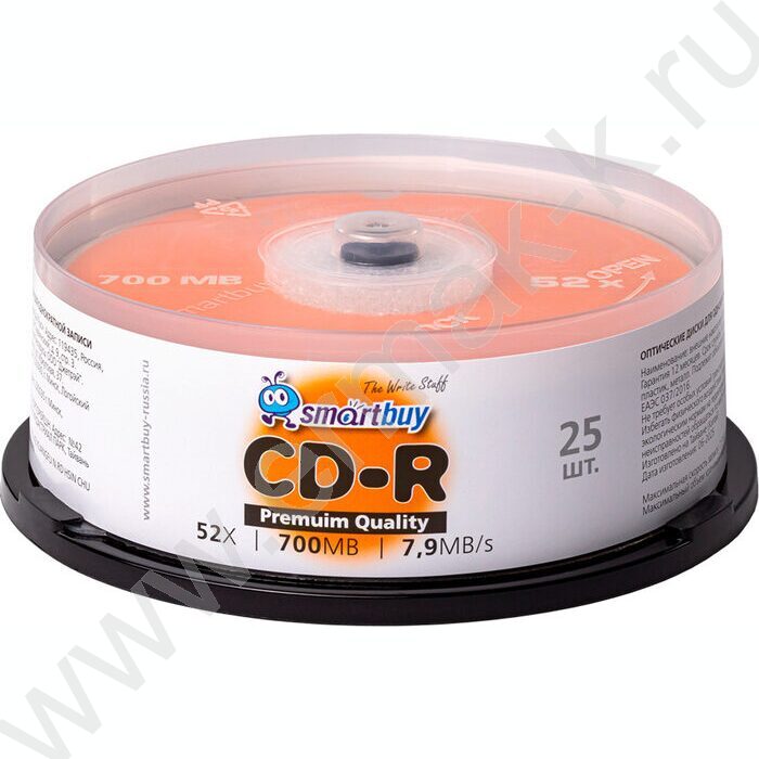 Матрица CD-R 700/52х Cake Box  1шт NEW | Фото 1