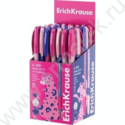 Ручка шар U-109 Stick&Grip Pinna Kotta 1,0мм синяя /резиновый грип /ассорти NEW | Фото 2