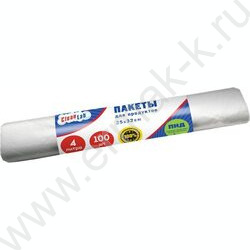 Пакет-фасовочный ПНД 25х32 100шт./уп. д/бытовых целей NEW | Фото 1