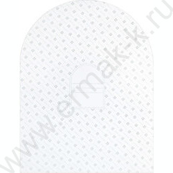 Холст на картоне 30*40  280 г/м², 100% хлопок, зерно: среднее, форма: арочная, грунтованный NEW | Фото 2