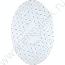 Холст на картоне 20*30  280 г/м², 100% хлопок, зерно: среднее, форма: овальная, грунтованный NEW | Фото 3
