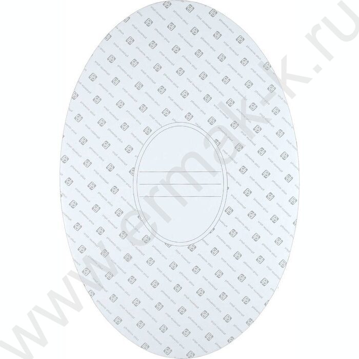 Холст на картоне 20*30  280 г/м², 100% хлопок, зерно: среднее, форма: овальная, грунтованный NEW | Фото 3