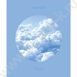 Тетрадь  48л клетка "Облака" /ламинация Soft-touch/ NEW | Фото 4