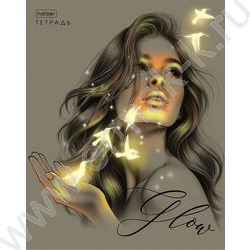 Тетрадь  60л клетка "Сияние" /ламинация Soft-touch/ NEW | Фото 5