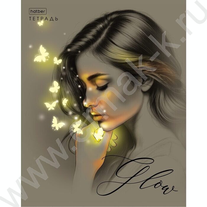 Тетрадь  60л клетка "Сияние" /ламинация Soft-touch/ NEW | Фото 6