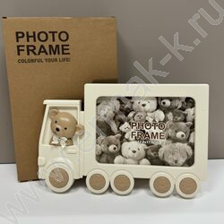 Фоторамка "Машинка", 12,8*17,6см. /ассорти NEW | Фото 4