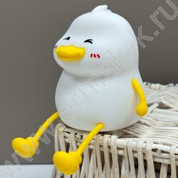 Светильник мягкий силикон, USB, "Уточка" NEW | Фото 1