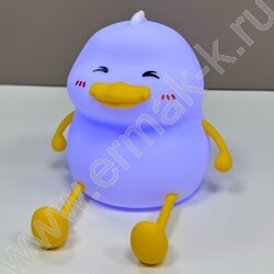 Светильник мягкий силикон, USB, "Уточка" NEW | Фото 2