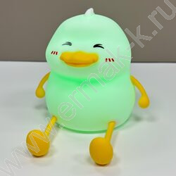 Светильник мягкий силикон, USB, "Уточка" NEW | Фото 3