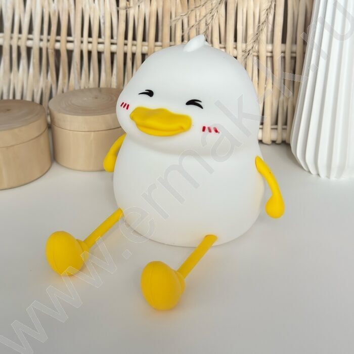 Светильник мягкий силикон, USB, "Уточка" NEW | Фото 4