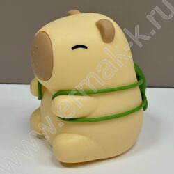 Светильник мягкий силикон, USB, "Капибара" NEW | Фото 1