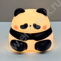 Светильник мягкий силикон, USB, "Панда" NEW | Фото 2