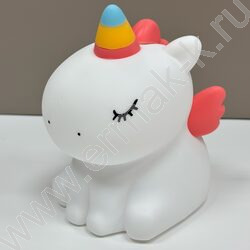 Светильник мягкий силикон, USB, "Единорог" NEW | Фото 1