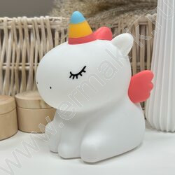 Светильник мягкий силикон, USB, "Единорог" NEW | Фото 4