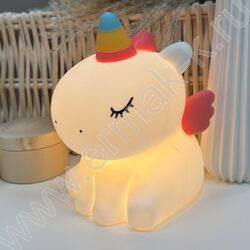 Светильник мягкий силикон, USB, "Единорог" NEW | Фото 6