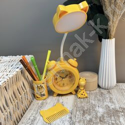 Часы-светильник, стакан, батарейка, USB, "Жираф" NEW | Фото 2