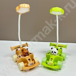 Светильник, батарейка, USB, "Спортивная машина" /ассорти NEW | Фото 1