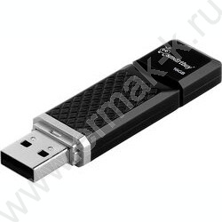 Съемный носитель информации 16GB USB Flash Drive <USB 2.0> черный "Quartz" NEW | Фото 3
