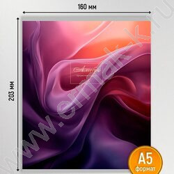 Тетрадь предметная 48л Набор 12шт "Fluid art" /софт-тач/ | Фото 4