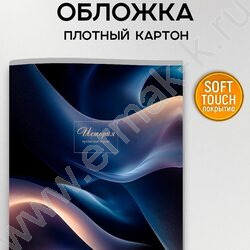 Тетрадь предметная 48л Набор 12шт "Fluid art" /софт-тач/ | Фото 6