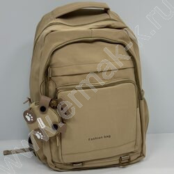 Рюкзак 47*30*20см., с кошельком-мишкой /коричневый NEW | Фото 1