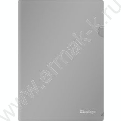 Папка уголок А4 серый металлик 0,2мм "Metallic" NEW | Фото 1