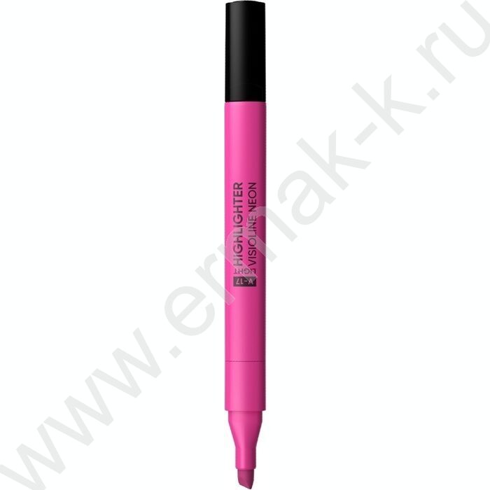 Текстовыделитель /розовый/ 3мм косой Visioline V-17 light Neon NEW | Фото 1
