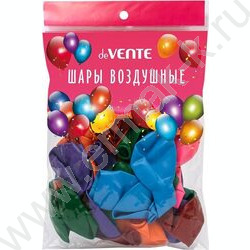 Шар воздушный Стандартные цвета ассорти 30см NEW | Фото 1