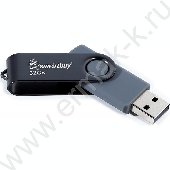 Съемный носитель информации 32GB USB Flash Drive <USB 2.0> черный "Twist" NEW | Фото 3