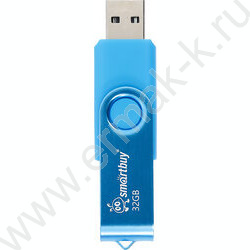 Съемный носитель информации  32GB USB Flash Drive <USB 2.0> синий "Twist" NEW | Фото 2
