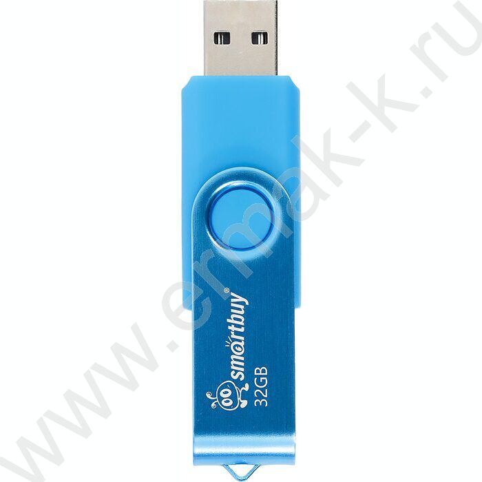 Съемный носитель информации  32GB USB Flash Drive <USB 2.0> синий "Twist" NEW | Фото 2