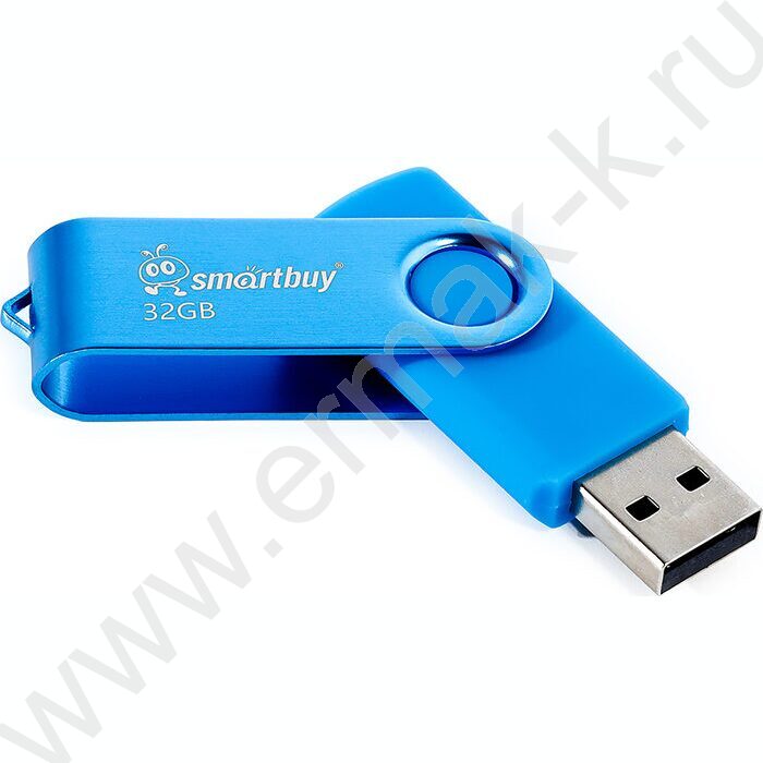 Съемный носитель информации  32GB USB Flash Drive <USB 2.0> синий "Twist" NEW | Фото 3