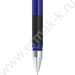 Ручка шар "xFine" синяя 0,3мм с резин.держателем NEW | Фото 2