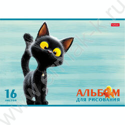 Альбом д/рисования 16л "Мурлыки" /тиснение/ ассорти NEW | Фото 6