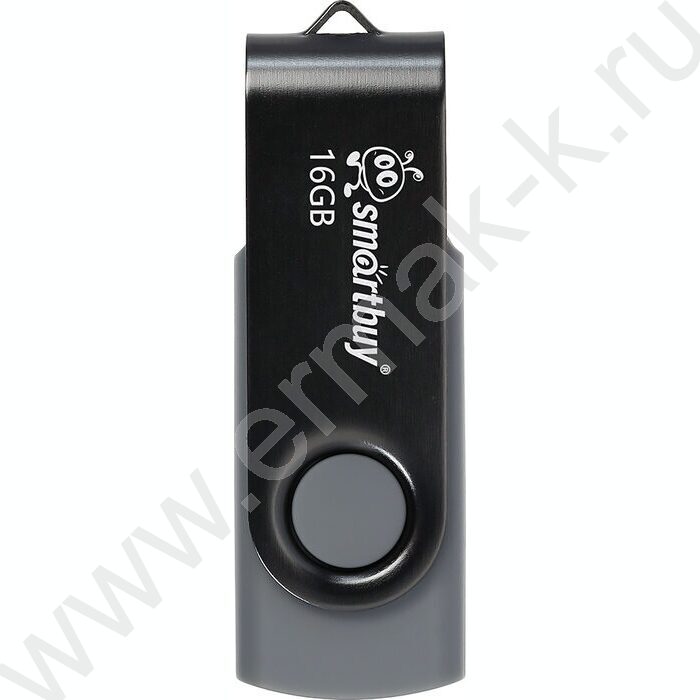 Съемный носитель информации 16B USB Flash Drive <USB 2.0> черный "Twist" NEW | Фото 3
